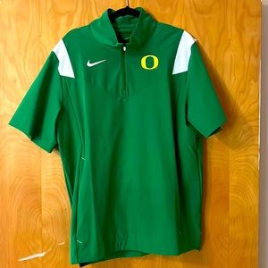 Oregon men’s dri-fit short sleeve 1/4 zip